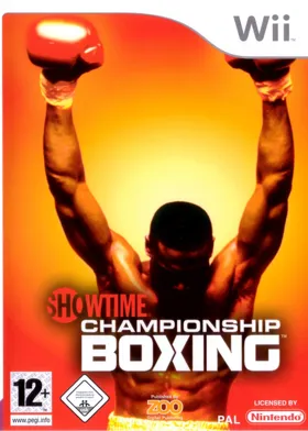 Showtime Championship Boxing box cover front